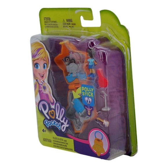 Polly Pocket Polly Stick, Dolls Really Stick, Age 4+, Opened Box - Picture 2 of 5